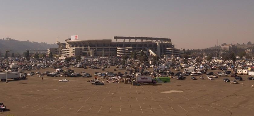 Qualcomm Stadium evacuees