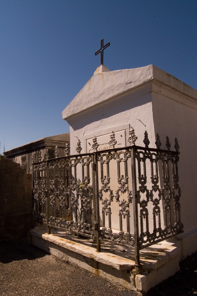 Family tomb in St Louis Cemetery