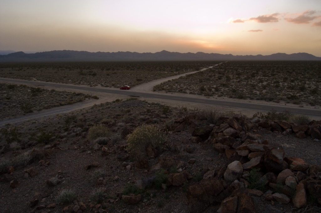 Parked on Route 66