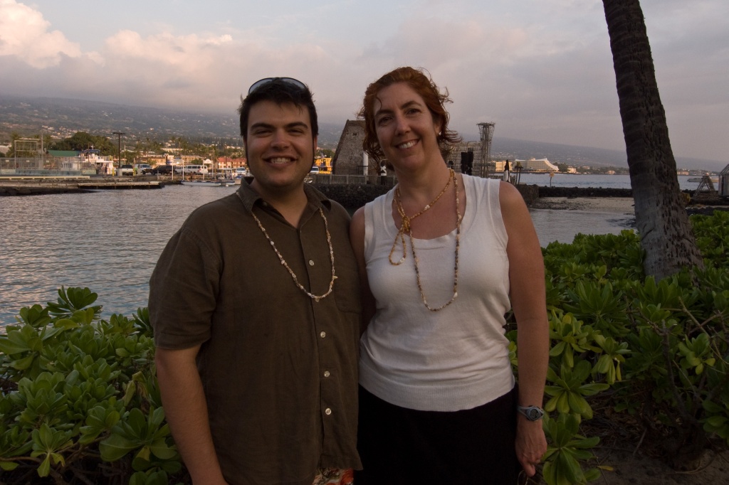 Chris and Anna at Kamehameha