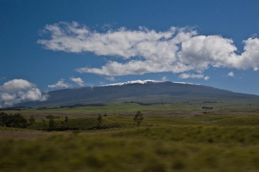 Speeding by Mauna Kea