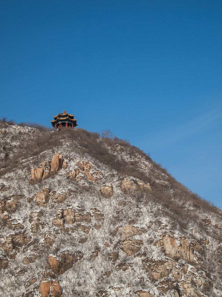 Snowy pagoda