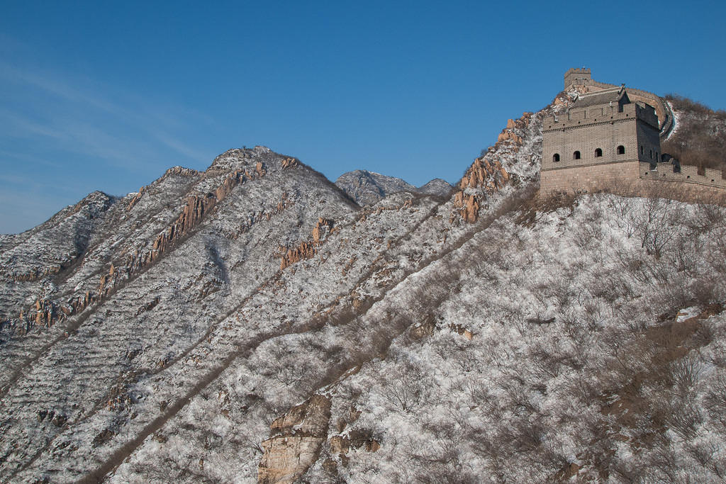 Mountains at the edge of Juyong pass