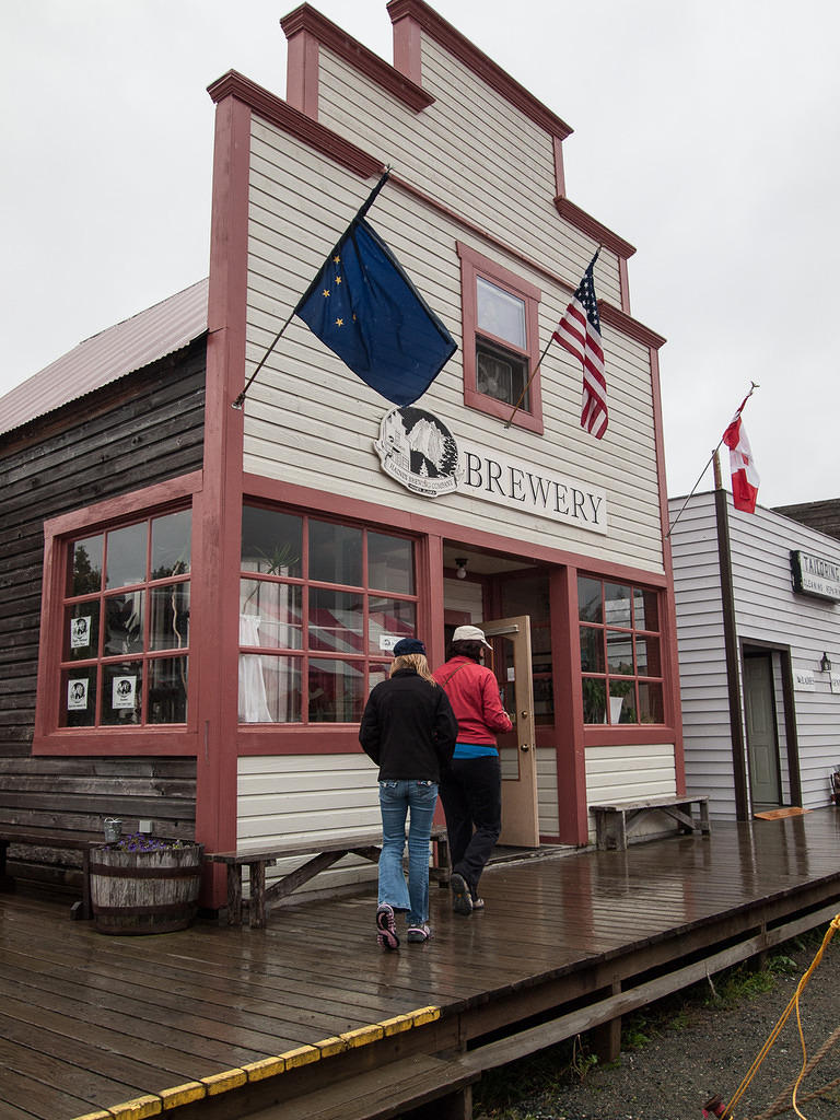 Stopping by the Haines Brewery