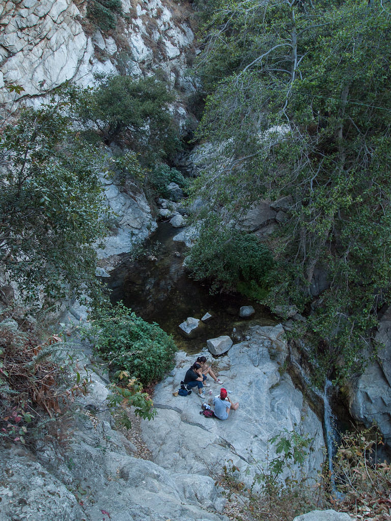 Picnic at the top of the falls