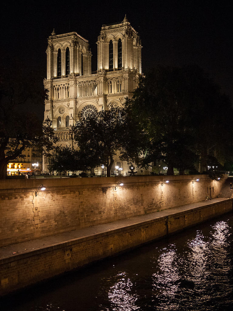 Notre Dame and the Seine