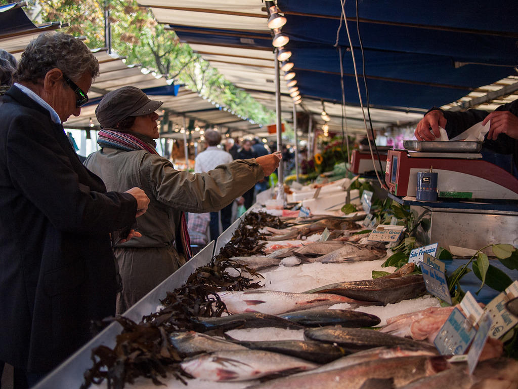 Market shopping