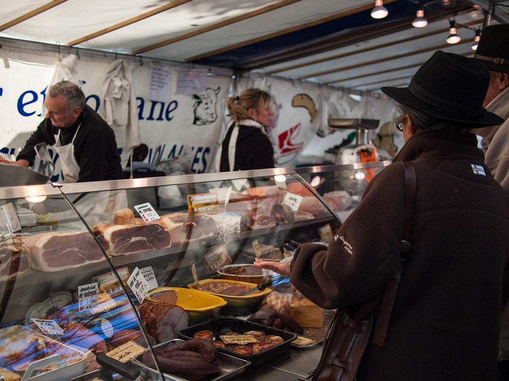 Picking out pate