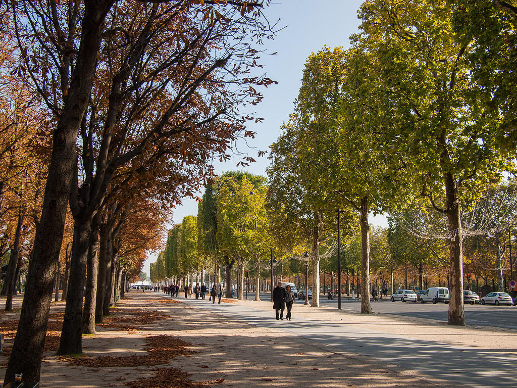 Boulevard strolling