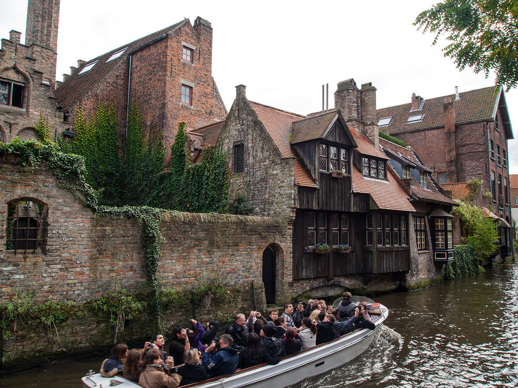 Canal tour boat