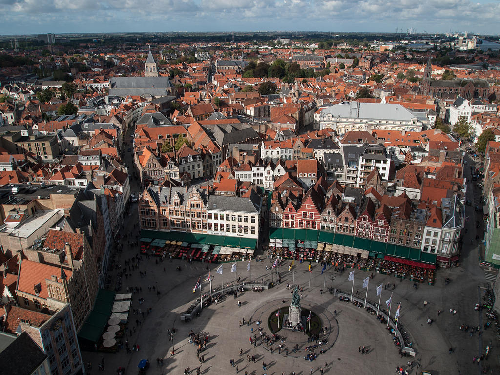 Brugge from the belfry