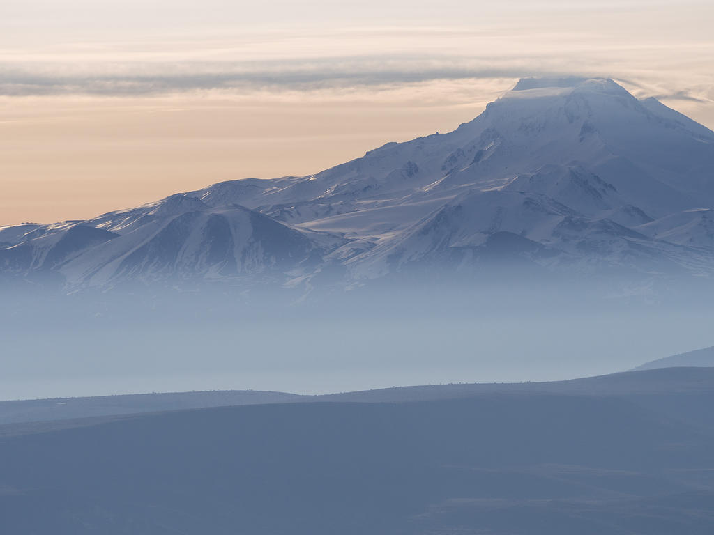 Mountain in the distance