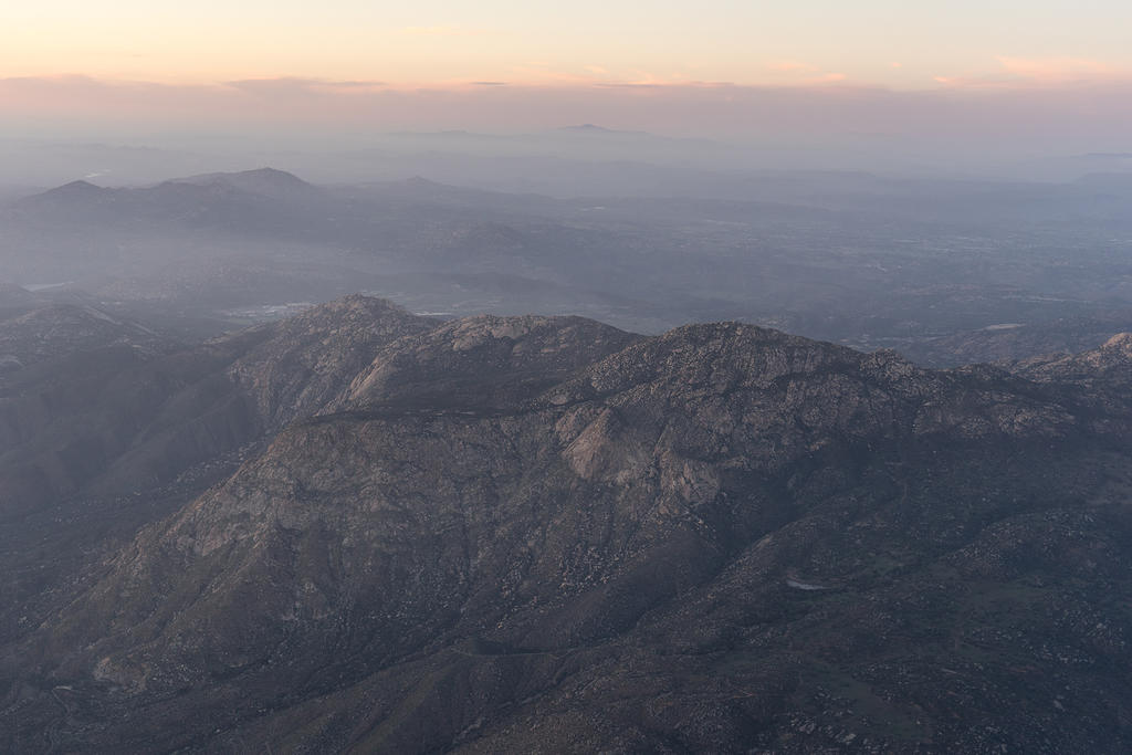 Beechcraft Duchess sunset flight