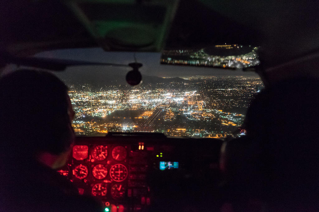 Night landing