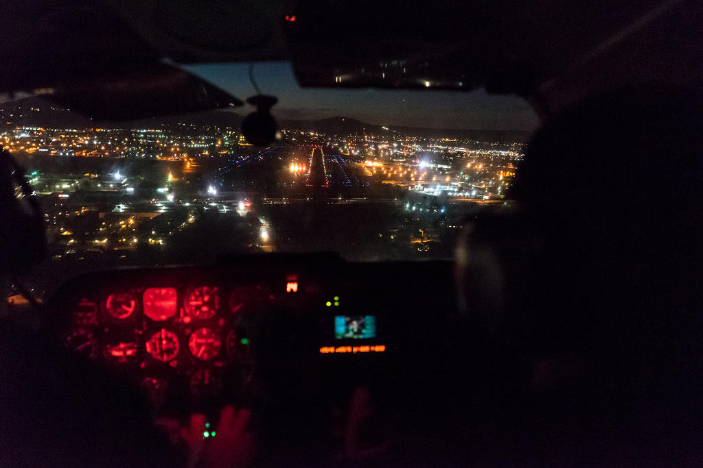 Night landing