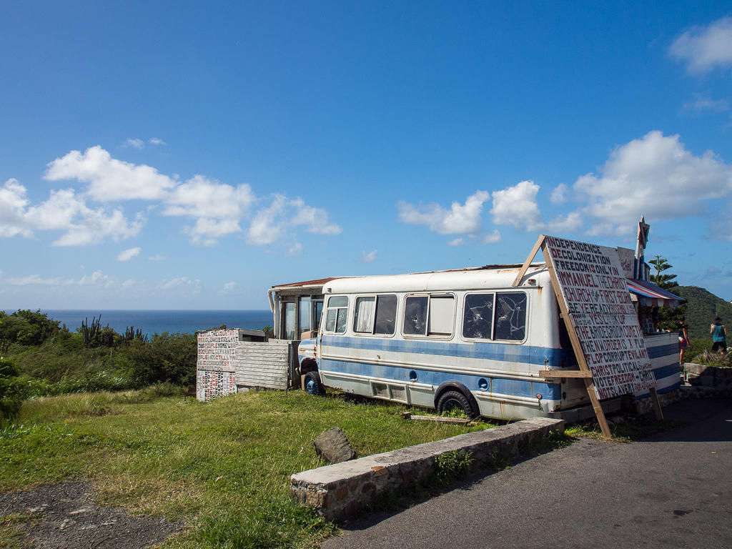 Roadside stop - bus cafe