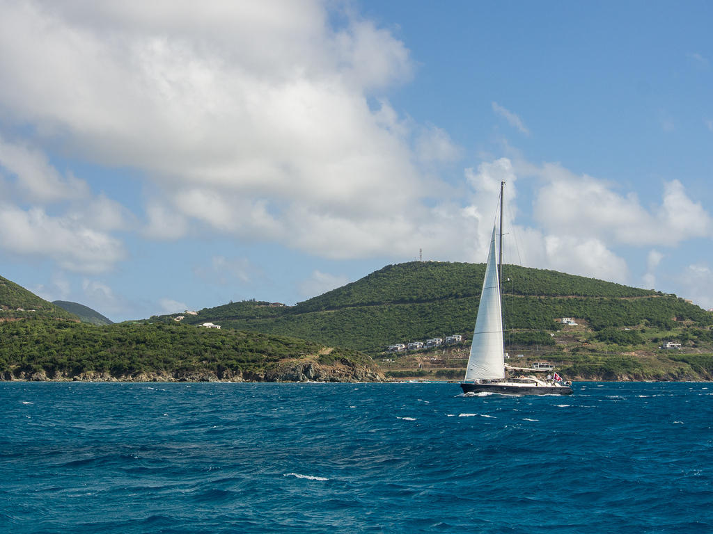 Sailboat near Little Bay