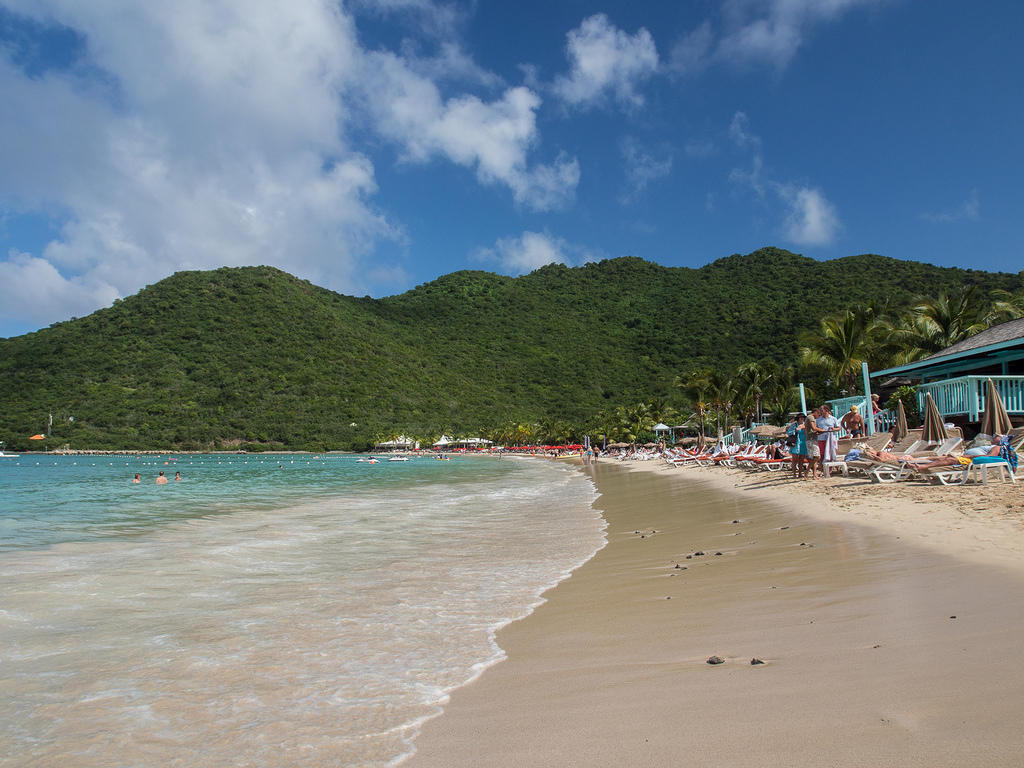 Beach at Anse Marcel