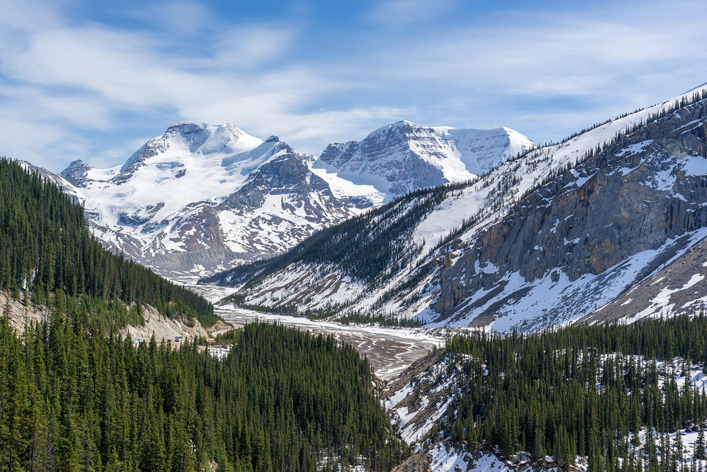 View from Glacier Skywalk