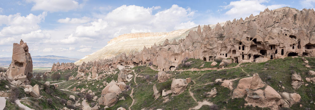 Zelve Open Air Museum panoramic