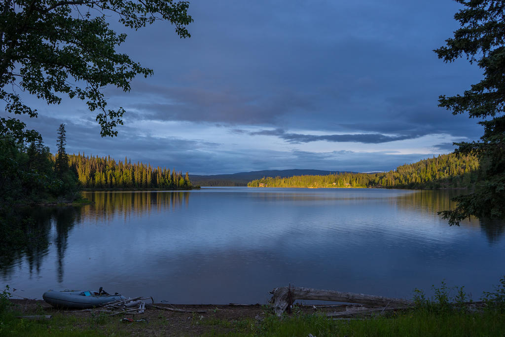 Lake sunrise