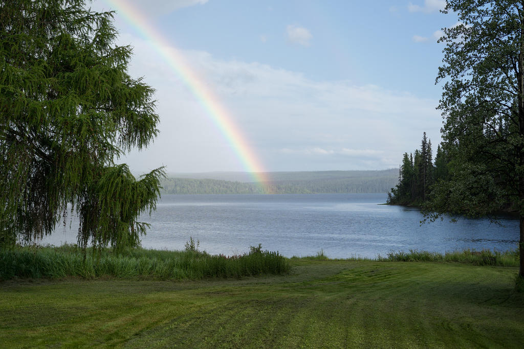 Rainbow to the south