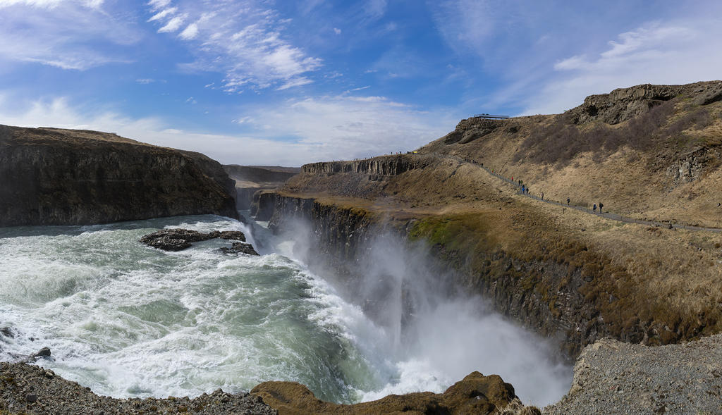 Gullfoss (Golden Waterfall)