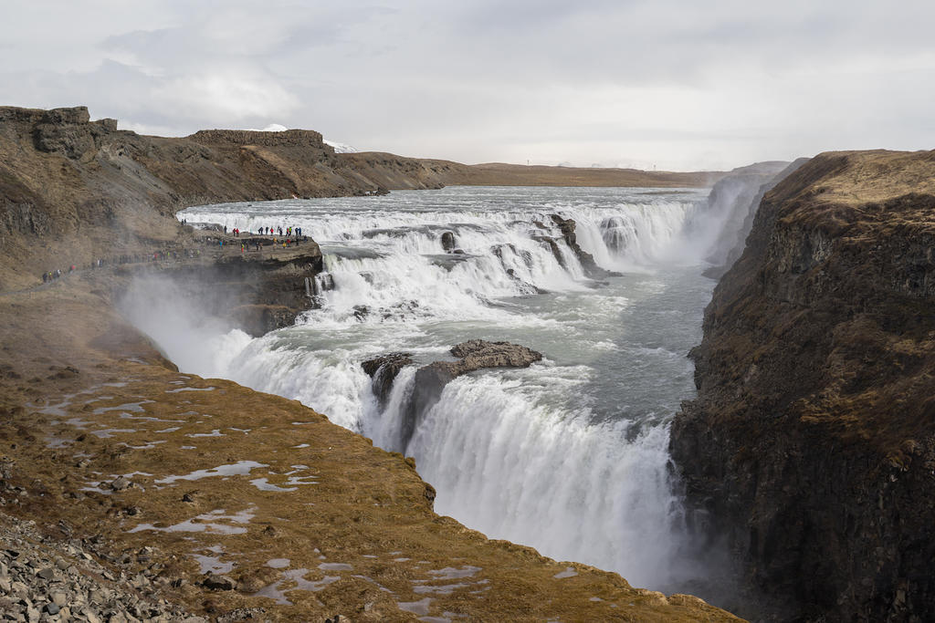 Gullfoss (Golden Waterfall)