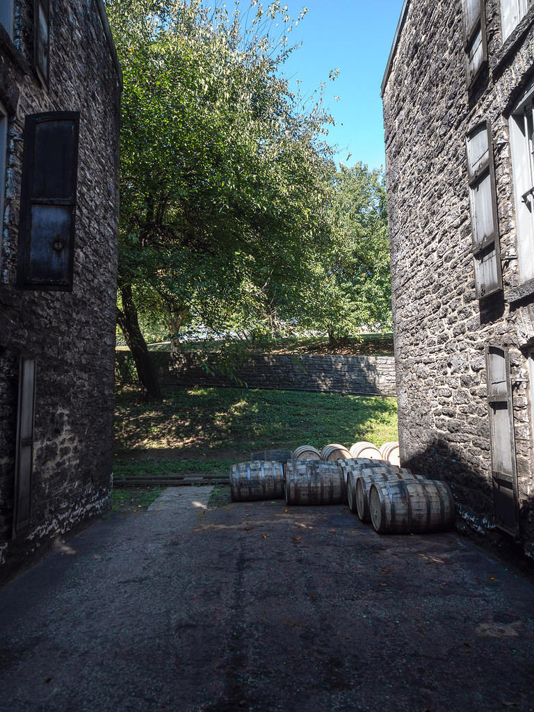 Woodford Reserve stone warehouses