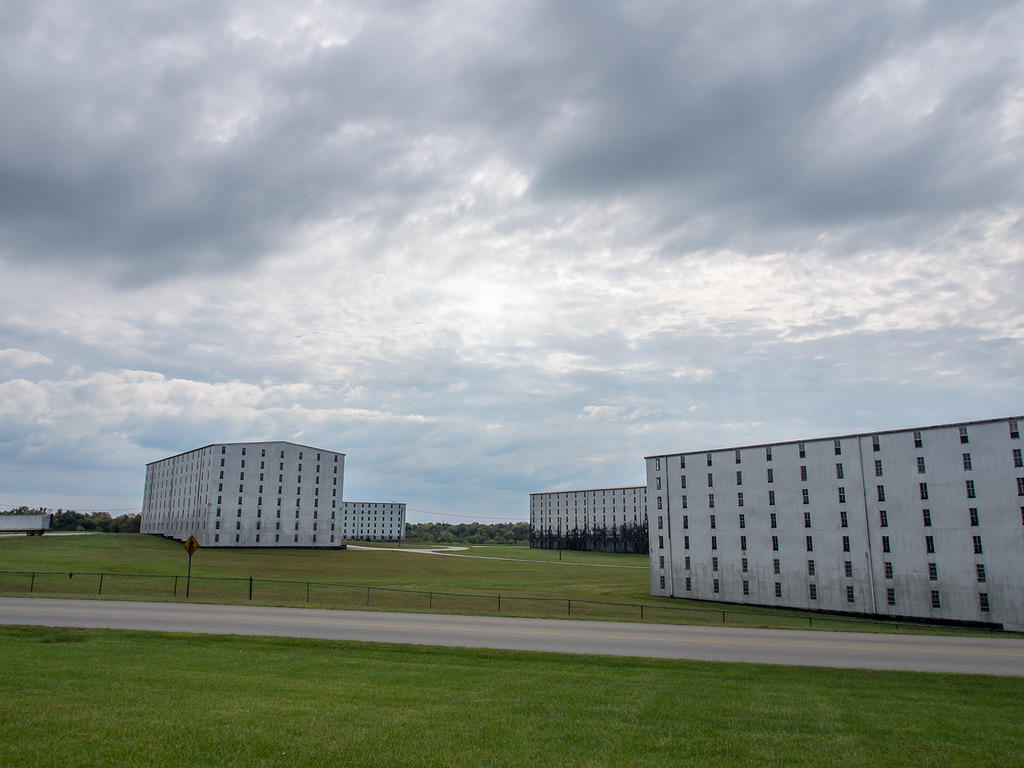 Bourbon prisons at Heaven Hill