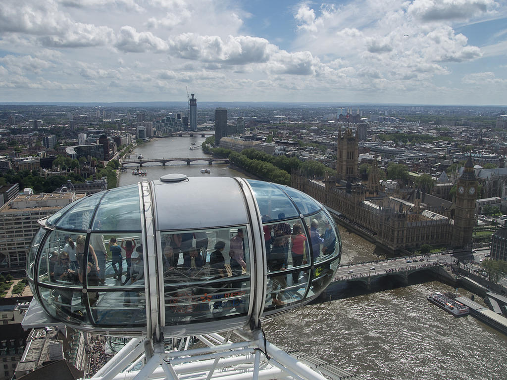 Top of the eye