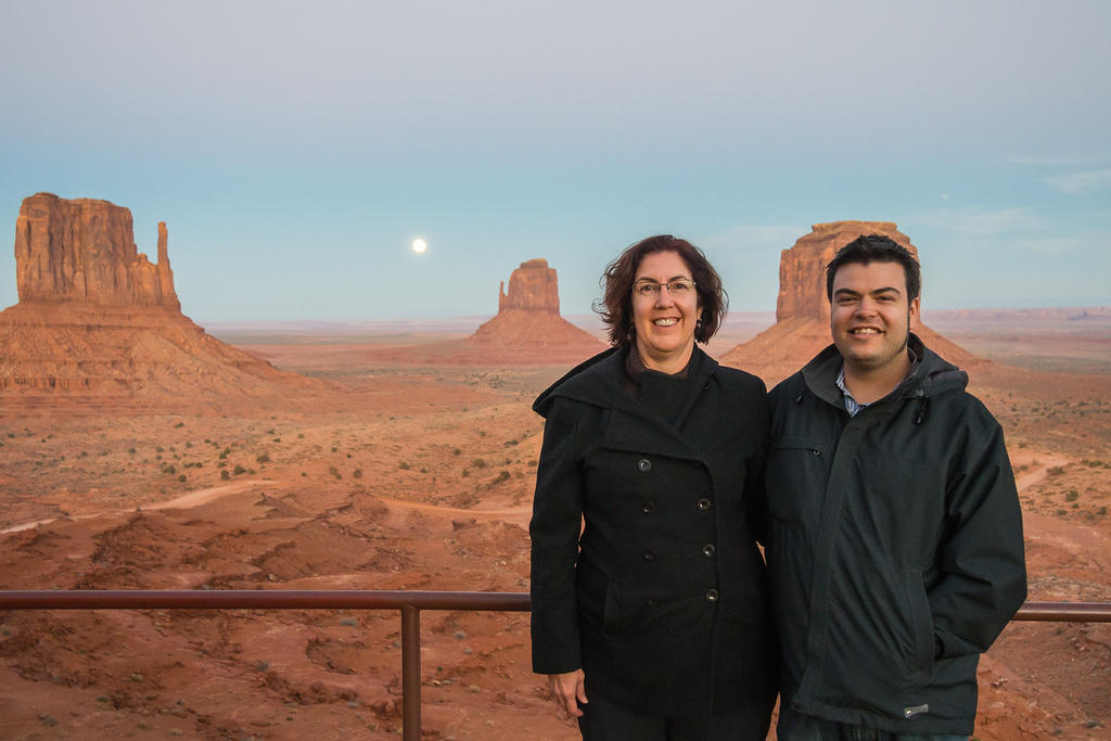 Anna and Chris at Monument Valley