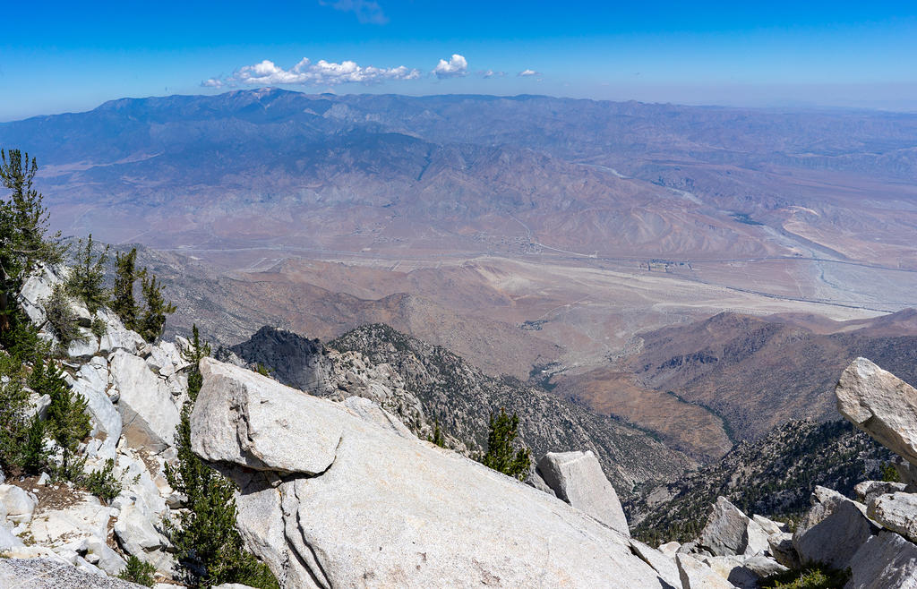 Looking north from Mt. San Jacinto