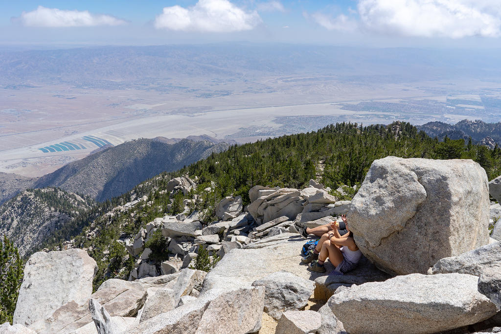 Looking north from Mt. San Jacinto summit