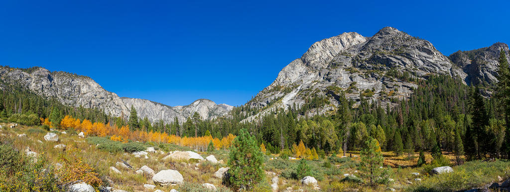 Upper Paradise Valley with fall colors