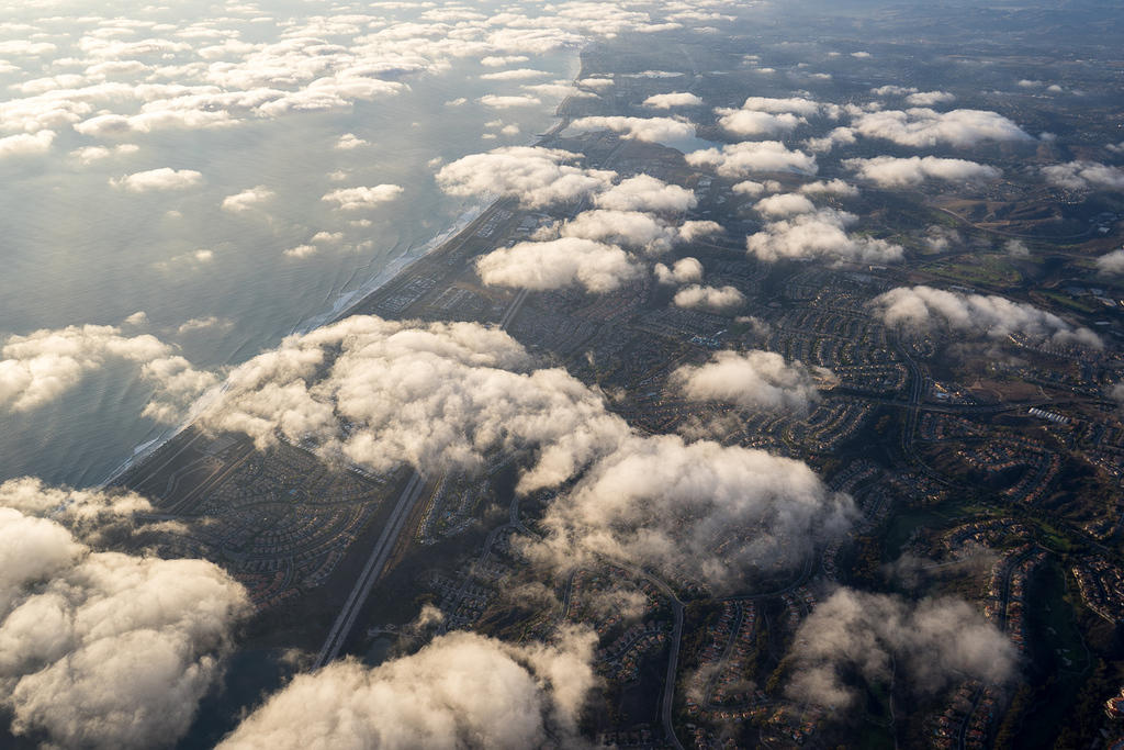 Carlsbad from the air