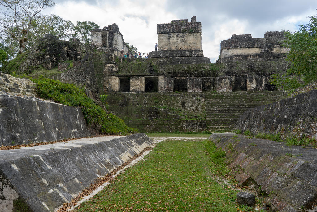 Plaza Ballcourt and Central Acropolis