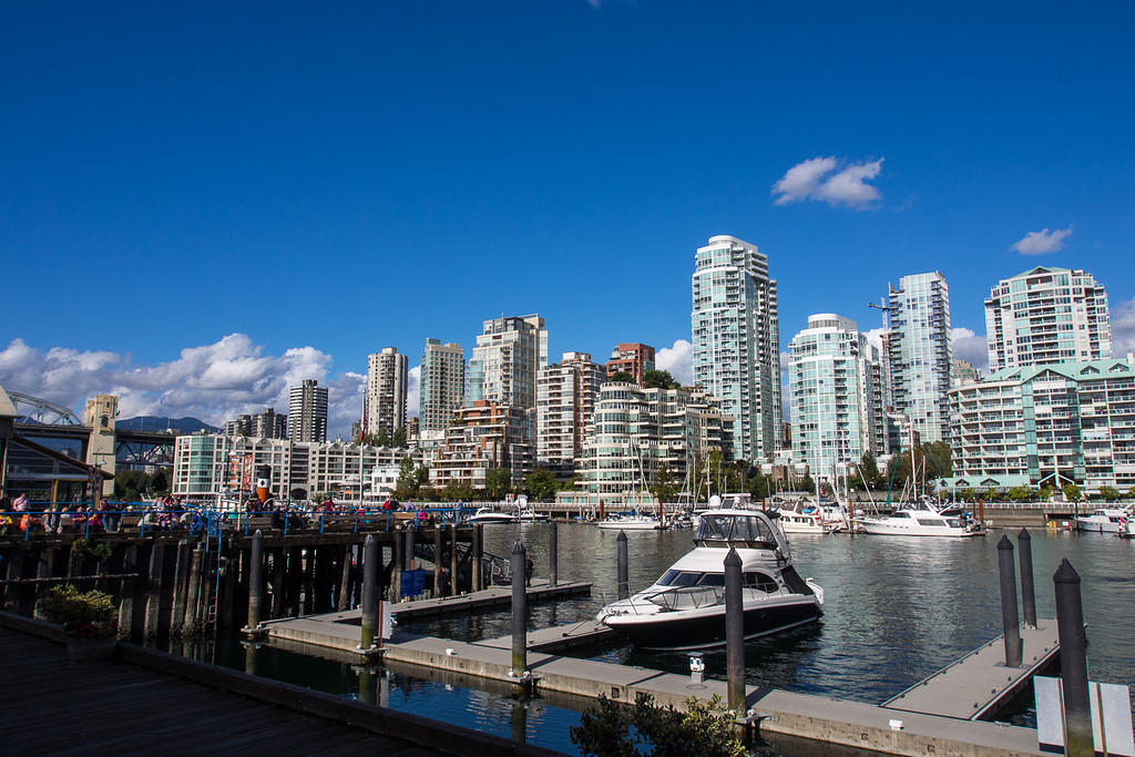 Vancouver from Granville Island