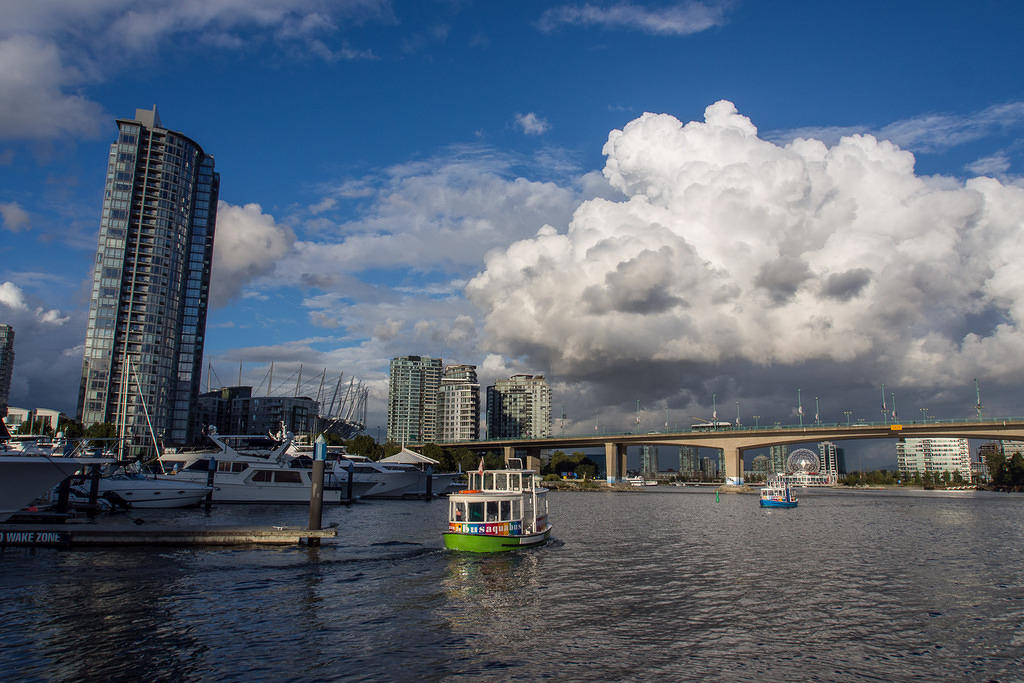 Aquaboats on False Creek