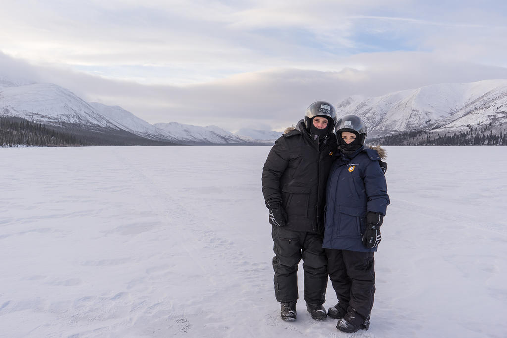 Greg and Brooke on Fish Lake