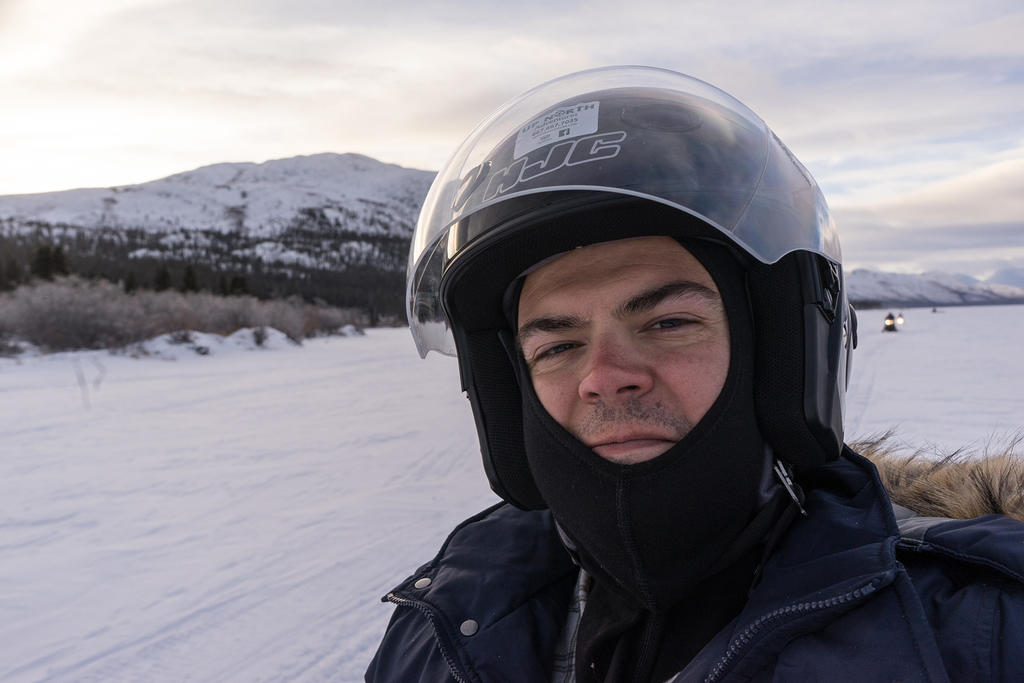 Chris on Fish Lake