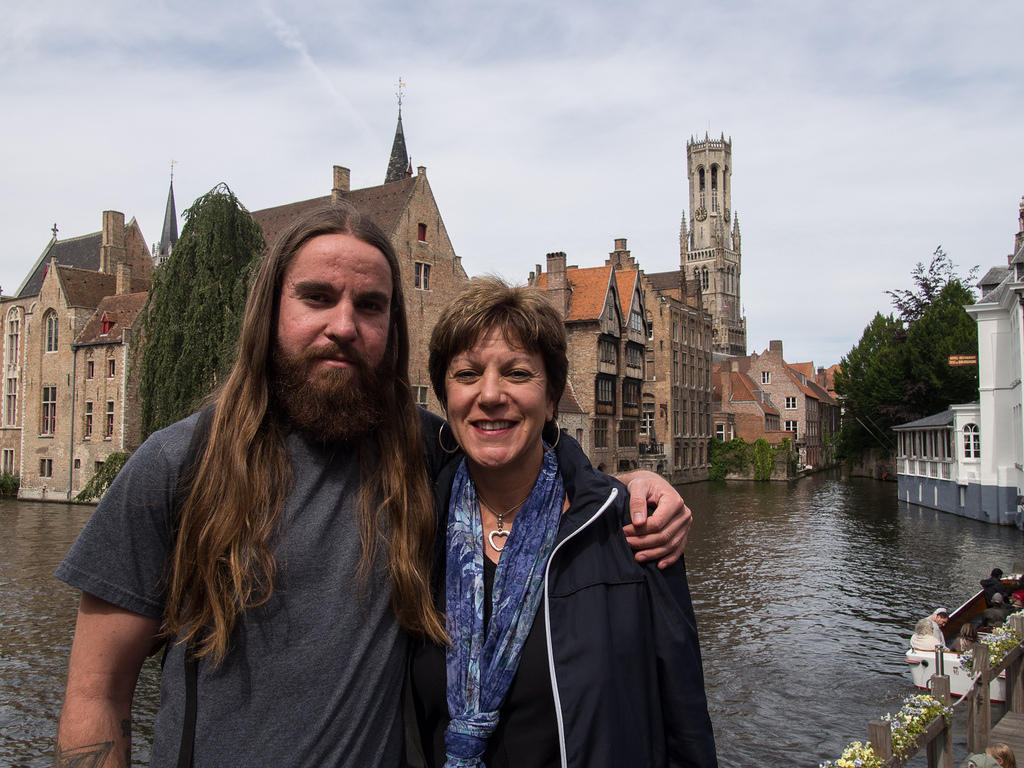 Elliot and Kim in Bruges