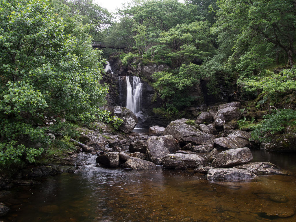 Waterfall at Loch Lomond