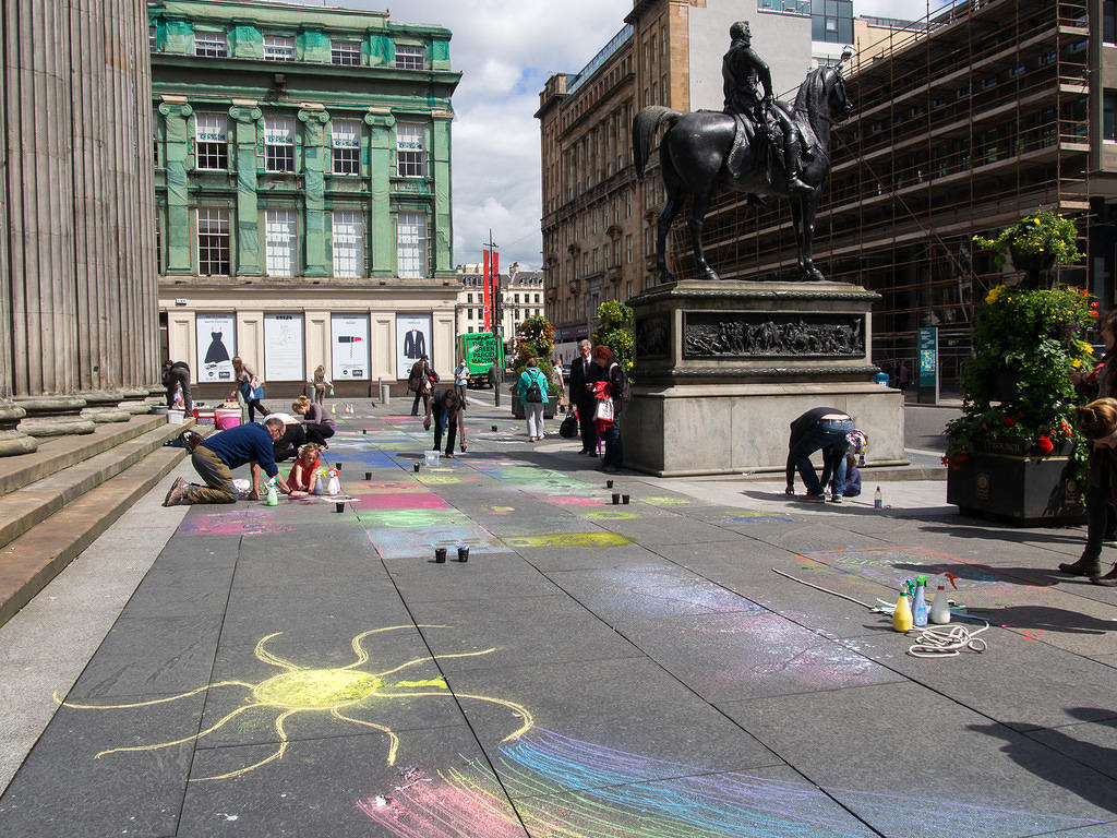 Sidewalk chalk