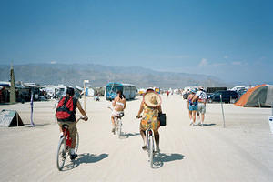 Roaming around on bikes