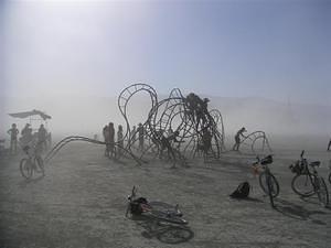 Dust storm and the twisted monkey bars