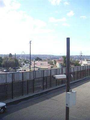 Looking over the border at Tijuana