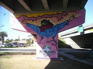 Raza mural in Chicano Park