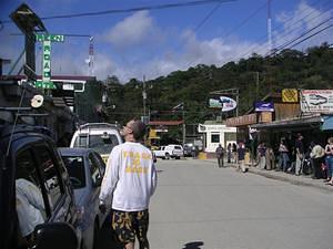 Wandering around downtown Santa Elena