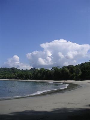 Manuel Antonio beaches and sky